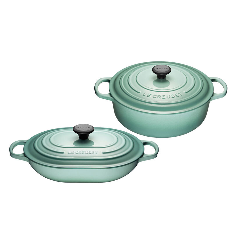 Shallow Dutch Oven and Oblong Casserole Set Le Creuset